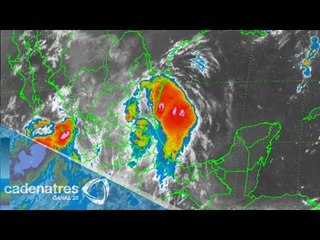 Veracruz en alerta roja tras paso de la tormenta 'Dolly'