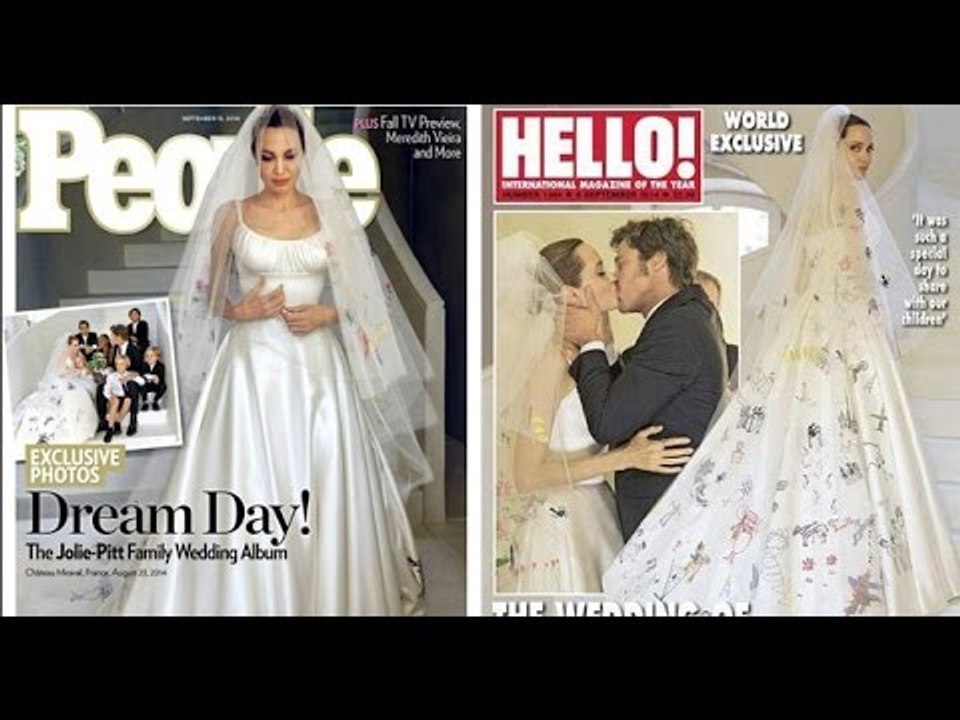 Las fotografías de la boda de Angelina Jolie y...