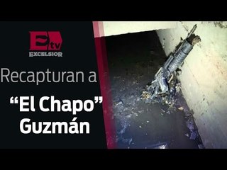 Imágenes del túnel por donde escapó "El Chapo" en Sinaloa / Ingrid Barrera