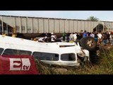 Choque de camión con tren deja cuatro muertos en Mazatlán / Francisco Zea