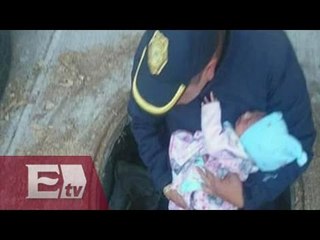 Abandonan a bebé en coladera de la Merced / Mariana H