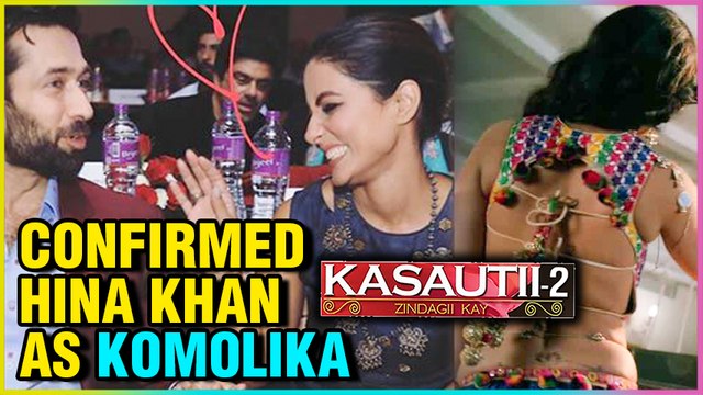 Nakuul Mehta CONFIRMS on Hina Khan Playing Komolika | Kasautii Zindagi Kay 2