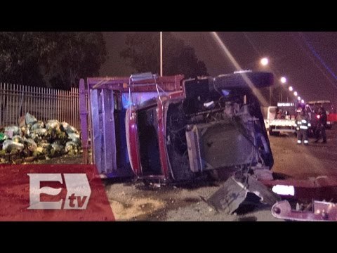 Camión impacta a ambulancia en Iztapalapa y deja tres paramédicos heridos/ Atalo Mata