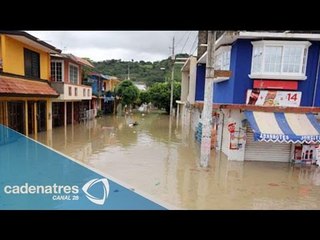 Las lluvias no paran en Tamulipas, el estado está en focos rojos