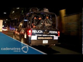 Llegan más elementos de la Gendarmería Nacional a Valle de Bravo