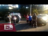Un lesionado en accidente vehicular en Lomas de Chapultepec/ Paola Virrueta