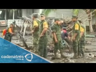 Huracán Odile deja daños en playas de Colima
