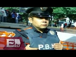 Entrega policía bolsa que encontró en Polanco con más de 42 mil pesos / Ricardo Salas