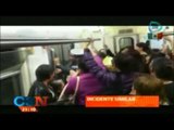 Otro conductor ebrio conduce el metro con las puertas abiertas (VIDEO)
