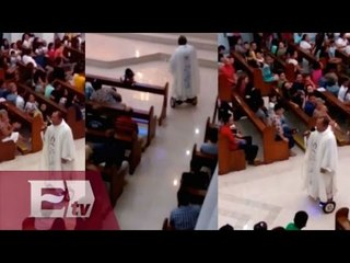 Filipinas: Suspenden a sacerdote por oficiar misa en una "hoverboard" / Yazmín Jalil
