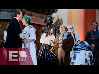 Espectacular boda en Hollywood al estilo de Stars Wars/ Kimberly Armengol