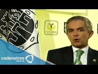 Entrevista a Miguel Ángel Mancera, Jefe del gobierno del Distrito Federal