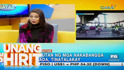 Unang Hirit: Highway Patrol Group member, nabangga pagkatapos tumawid habang naka-red light! | Kapuso Sa Batas