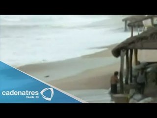 Huracán Odile causa afectaciones en Mazatlán, Sinaloa