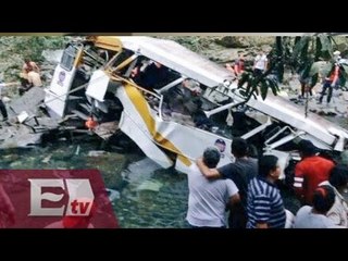 Al menos 16 muertos en accidente carretero en Veracruz / Ingrid Barrera
