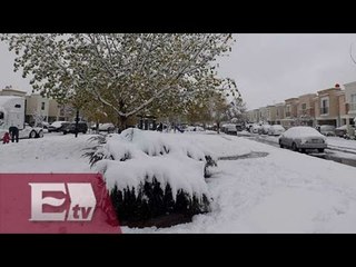 Nevadas azotan 67 municipios en Chihuahua / Atalo Mata