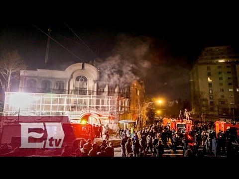 Manifestantes atacan la embajada de Arabia Saudita en Irán / Ricardo Salas