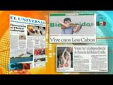 Así amanecieron hoy 19 de septiembre los periódicos más importantes de México