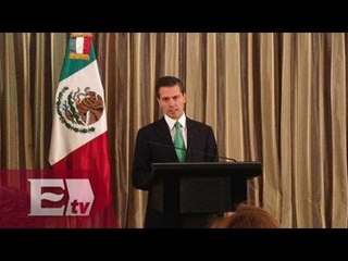 "Precio del dólar no afectará la economía de México": EPN / Yuriria Sierra