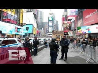Despliegan operativo histórico en Times Square por festejos de Año Nuevo / Pascal Beltrán