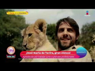 ¡José María de Tavira, muy feliz con su personaje en El Capitán! | Sale el Sol