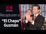 Peña Nieto reconoce la labor de las Fuerzas Armadas en la aprehensión de “El Chapo”