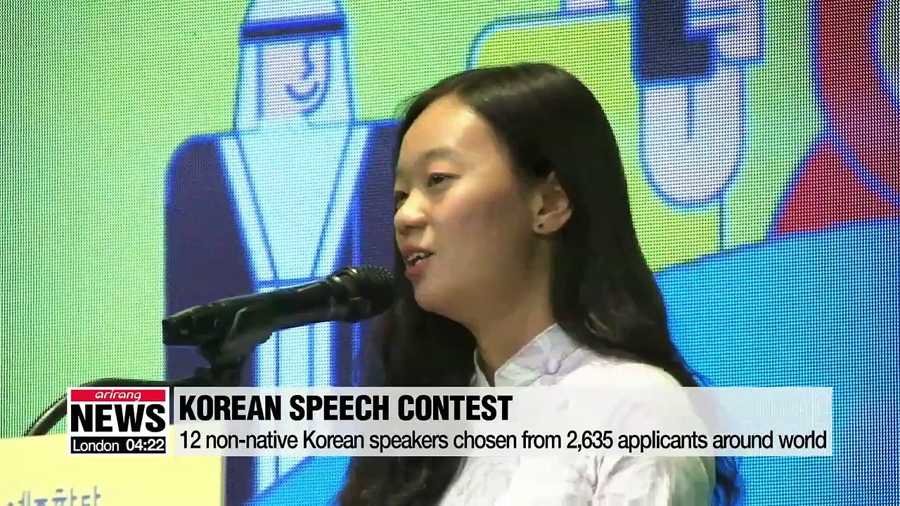 Students from all over world gather in Seoul for Korean language speech contest