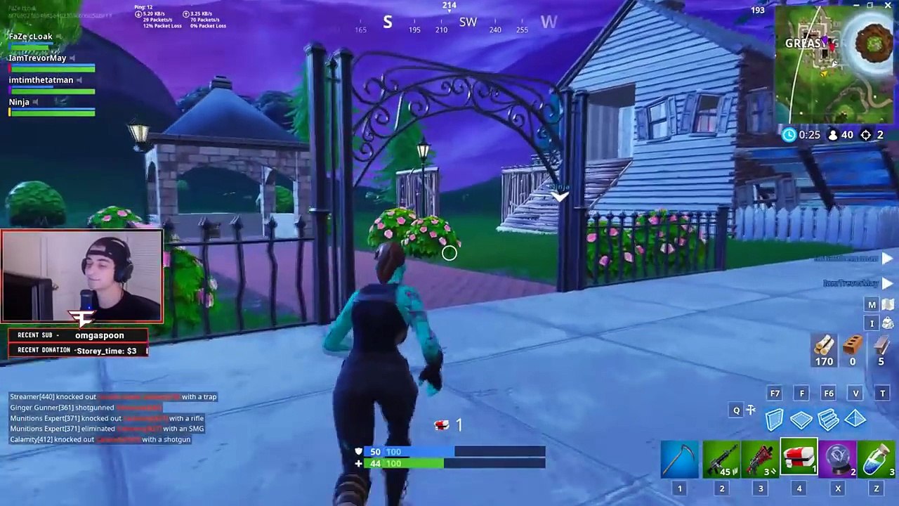 NINJA IS VERY ANGRY AT EPIC GAMES