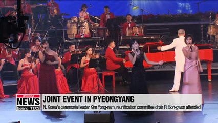Oct. 4 celebratory event finishes in Pyeongyang