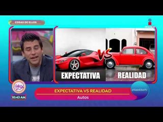 Cosas de ellos: Expectativa vs Realidad | Sale el Sol