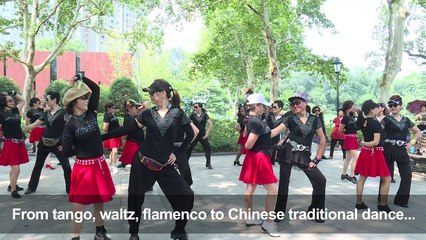 Forever young: China's 'dancing aunties' kick up their heels
