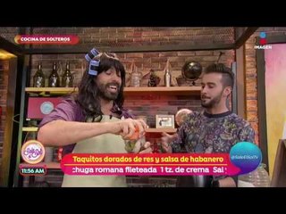 Cocina de solteros: Tacos dorados de res con salsa de habanero | Sale el Sol