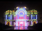 Espectacular!!! Se ilumina el Palacio de Bellas Artes por su 80 aniversario