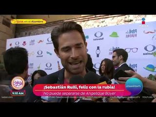 ¡Sebastián Ruli no quiere casarse aún con Agelique Boyer! | Sale el Sol