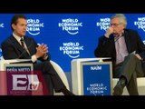 Peña Nieto expone en Davos las fortalezas de México/ Hiram Hurtado