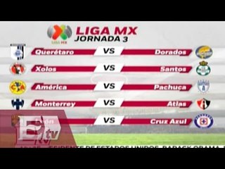 Así se jugará la Jornada 3 de la Liga Mx / Yuriria Sierra