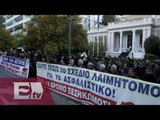 Grecia: Protestan contra reforma de pensiones propuesta por Tsipras / Ingrid Barrera