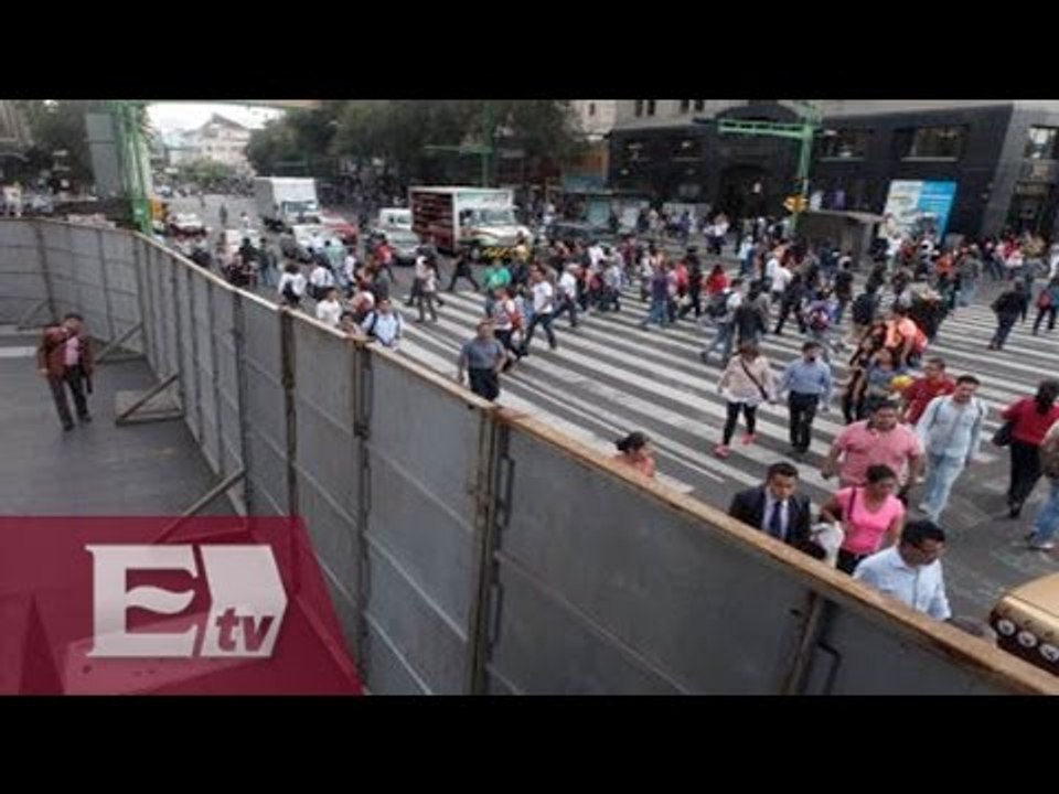 Vallas metálicas convierten las instalaciones de la Segob en una fortaleza / Francisco Zea