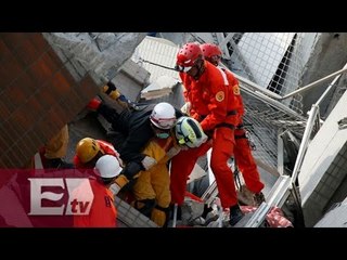 Continúan labores de rescate tras sismo en Taiwán / Ricardo Salas