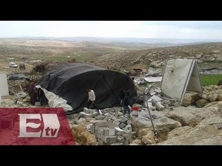 Palestinos a la intemperie en Cisjordania por la demolición de sus hogares/ Yazmín Jalil