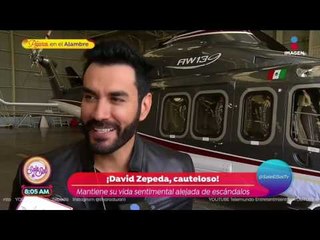 ¡David Zepeda mantiene una relación muy estable! | Sale el Sol