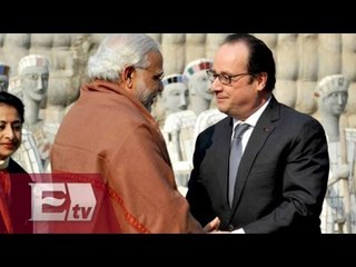Francois Hollande ofrece tecnología a la India / Paola Barquet