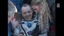 Trois astronautes de l'ISS de retour sur Terre