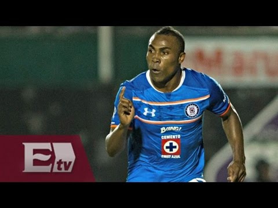 Joffre Guerrón, de Cruz Azul, quiere estar en el once titular de Boy/ Vianey Esquinca