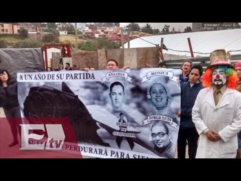 Recuerdan a víctimas de explosión en Cuajimalpa a un año de la tragedia/ Hiram Hurtado