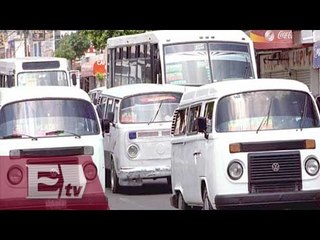 Choferes de transporte público de EdoMex manejan drogados / Francisco Zea