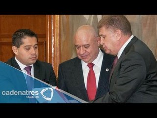 José Manzur entrega tercer informe de gobierno de Eruviel Ávila