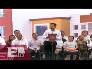 EPN entrega escrituras y títulos de propiedad en Tamaulipas / Yuriria Sierra