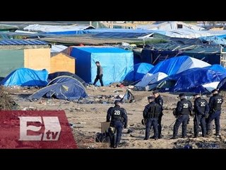Posponen desalojo de migrantes en el Puerto de Calais, Francia / Ingrid Barrera