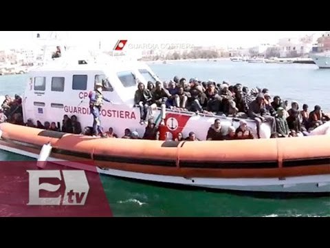 Guardia costera italiana rescata a 91 migrantes sirios / Ingrid Barrera